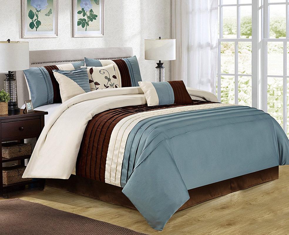 Homechoice International Group Eden 7 Piece Comforter Set & Reviews